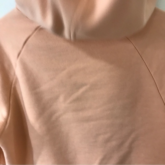 3/$15 NDLSS pastel bright orange elbow cutout urban cropped hoodie - Picture 10 of 12